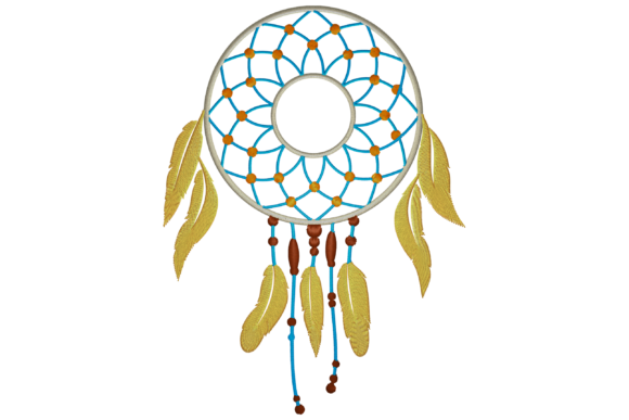 Dreamcatcher: A Versatile Embroidery Design