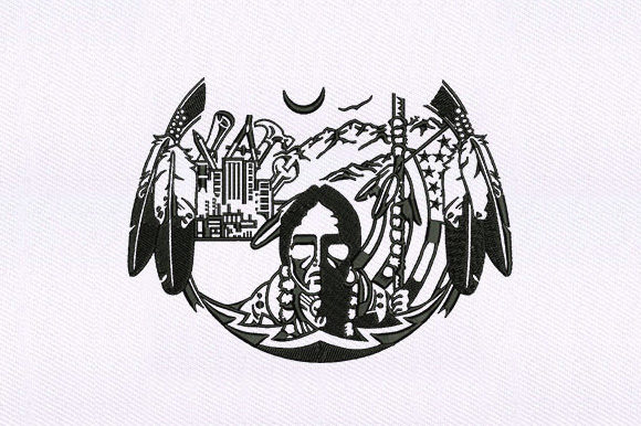 Explore Native Scenery for Unique Embroidery