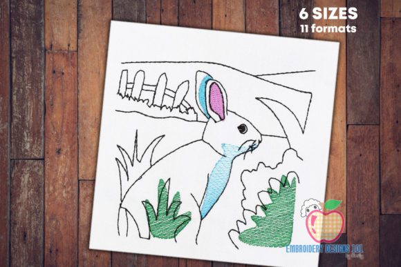 Exploring A Rabbit in Jungle Quick Stitch
