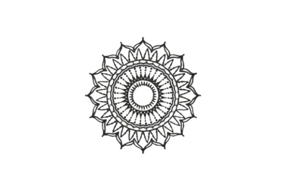 Forest Scene Mandala Style: A Premium Embroidery Design