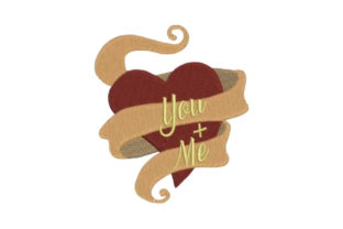 Heart with Ribbon You Me: A Valentine's Delight