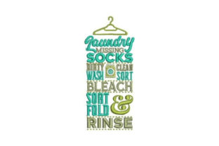 Laundry Room Subway Art Hanger: A Stylish Cleaning Embellishment