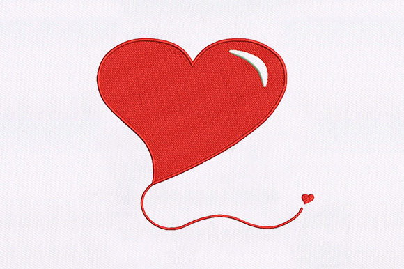Red Heart: A Versatile Design for Boutique Apparel