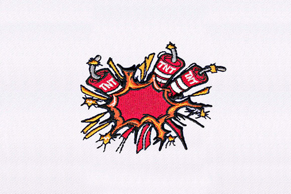 Red TNT Bombs Design: A Bold Addition for Etsy Shops