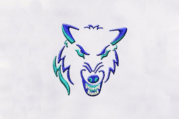 Wolf Outline: A Versatile Design for Your Apparel