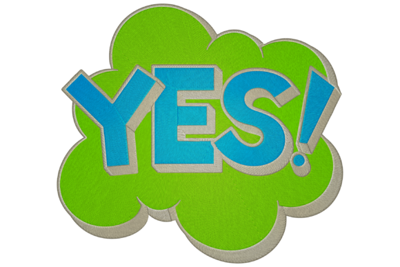 Yes Logo: A Charming Addition to Your Embroidery Projects